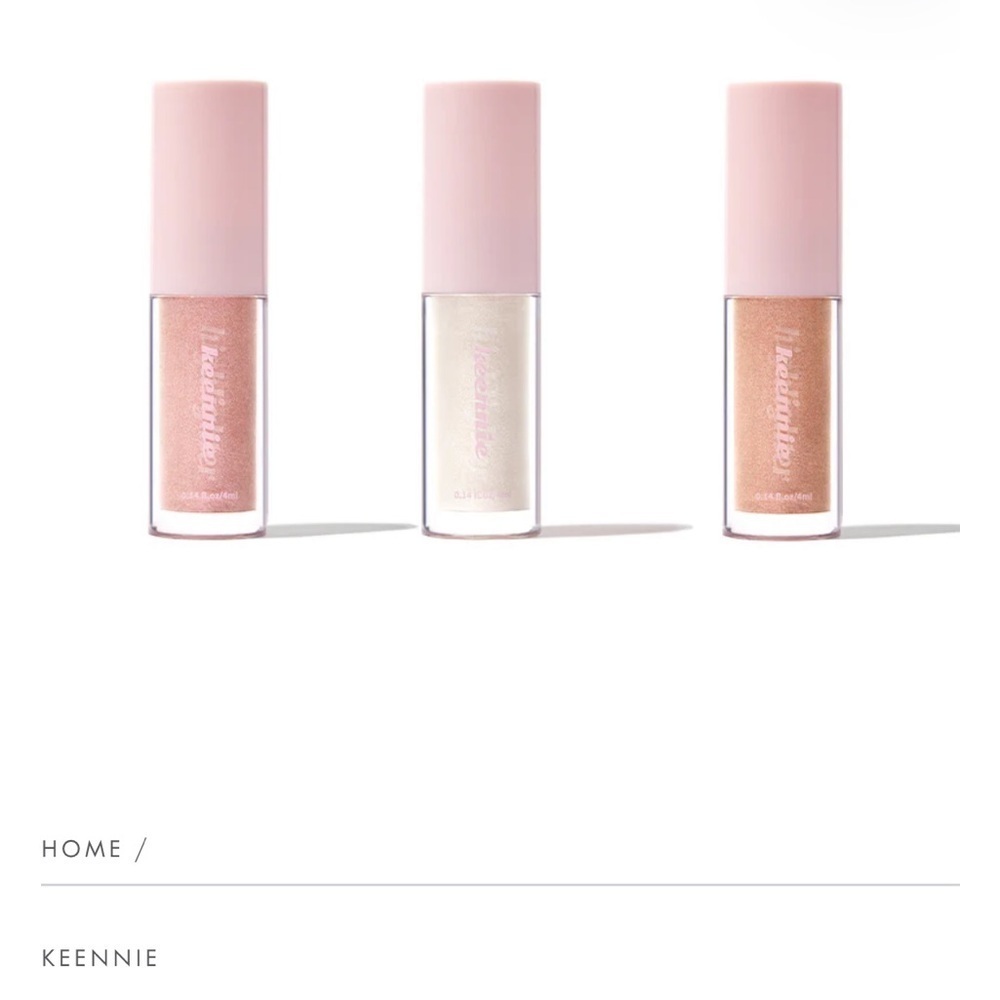 Keene Glowluxe Liquid Highlighter Trio New in Box